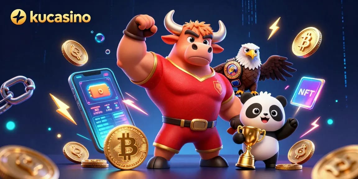 Play exciting games at kucasino with vibrant casino elements and cheerful characters!