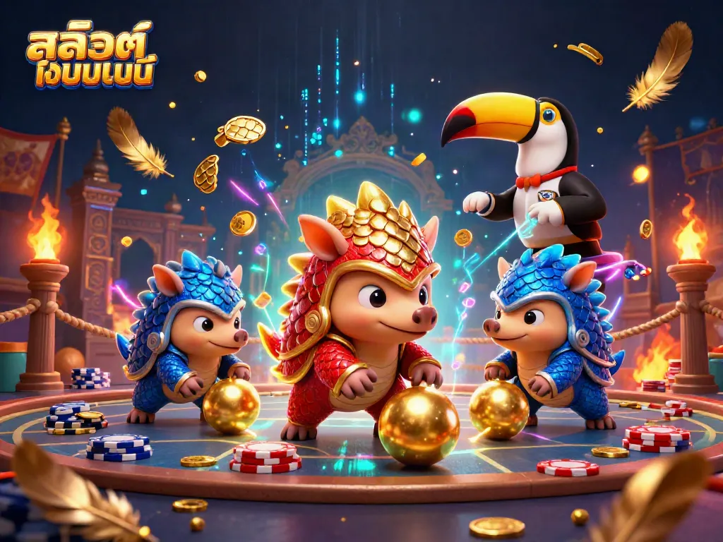 การเล่นเกมสล็อตออนไลน์ สนุกสนานบนเว็บไซต์ okslot168 ด้วยตัวละครแปลกใหม่ในฉาก