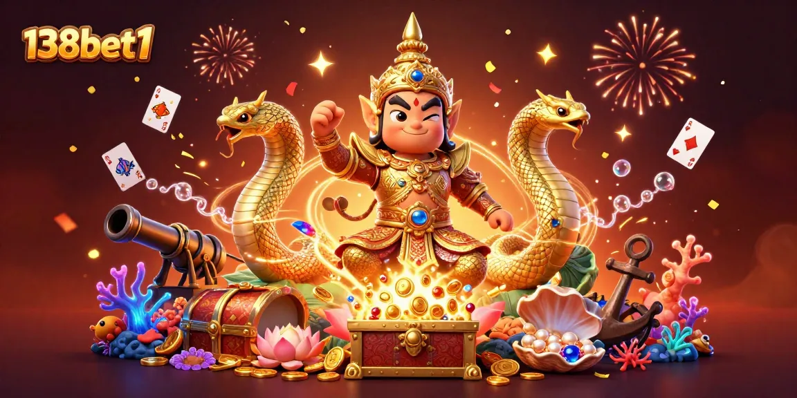 Engage in exciting gameplay at 138bet1 with vibrant casino elements and immersive characters.