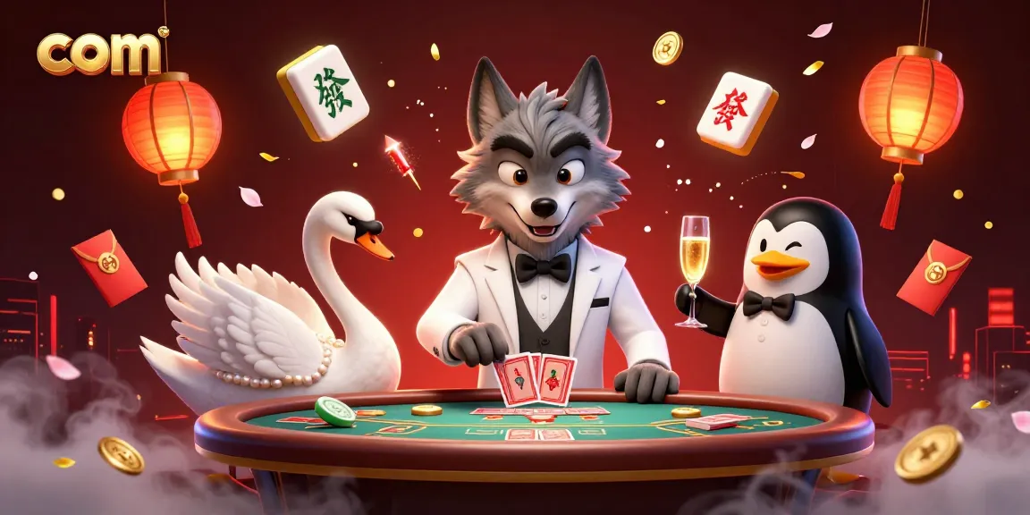 Engage in thrilling baccarat with com's sophisticated characters amidst a captivating casino scene