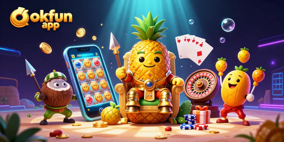 Experience thrilling gameplay with the okfun app reflecting vibrant casino excitement.