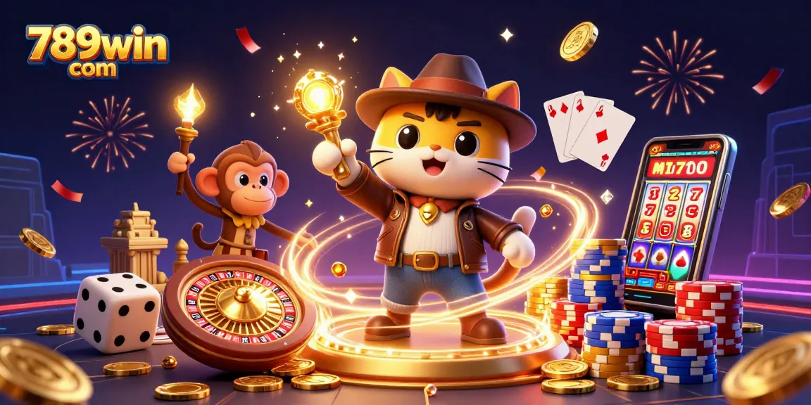 Experience thrilling gameplay at 789win com with our dynamic casino scene filled with sparkling rewards.