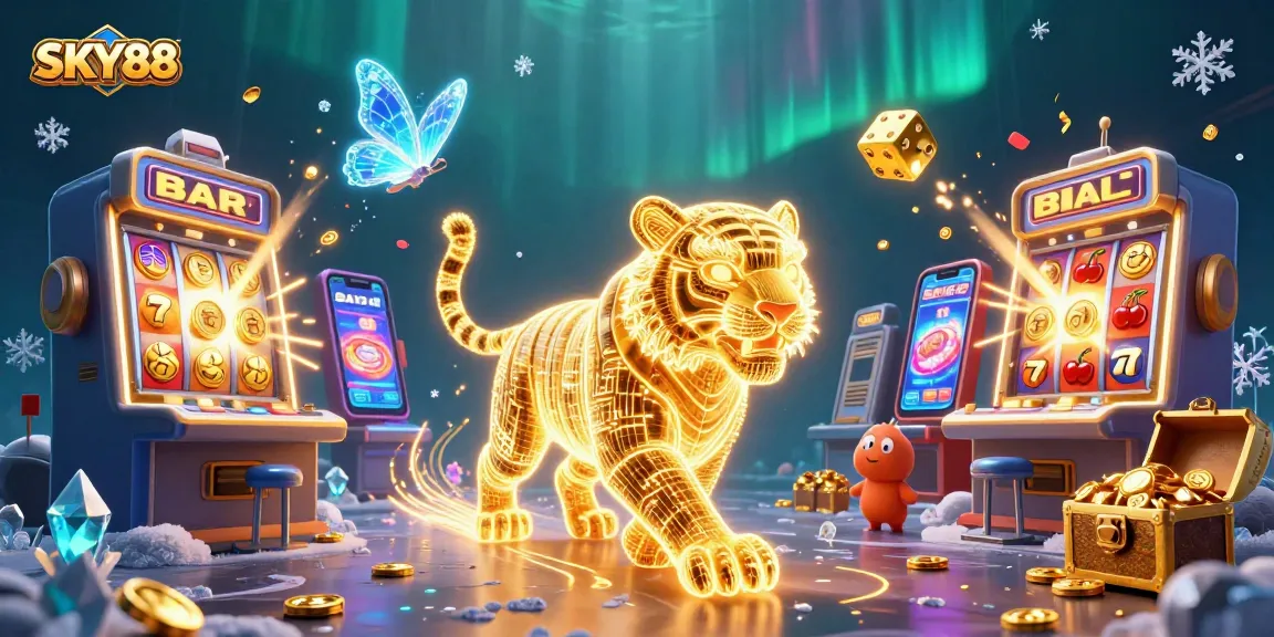 Experience winning thrills at SKY88 with vibrant 3D slots filled with treasures and excitement.