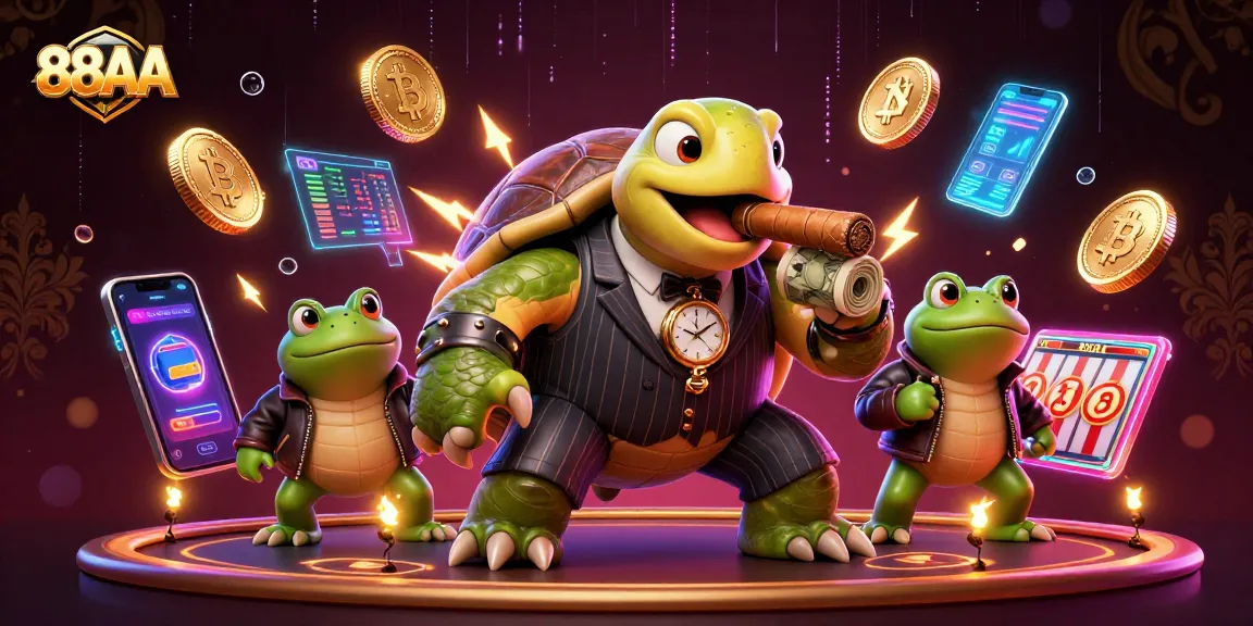 Engage in thrilling gameplay at 88AA with a vibrant casino scene featuring dynamic elements and rich graphics.
