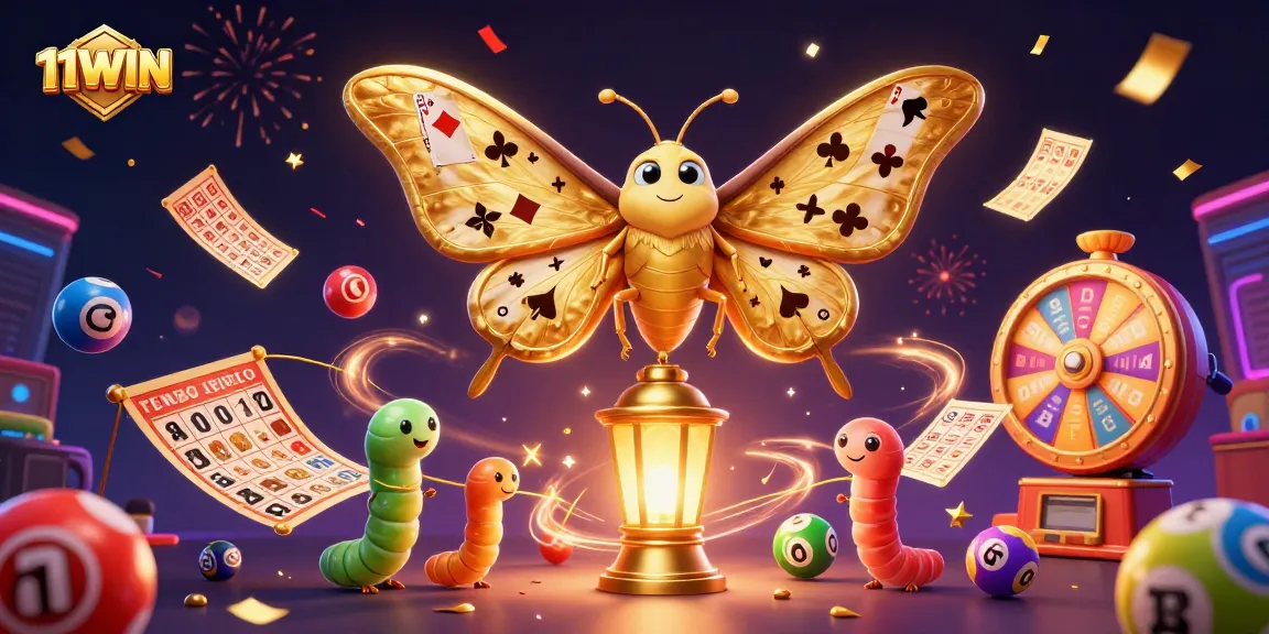 Engage with thrilling lottery action at 11WIN featuring vibrant tickets and spinning prizes.