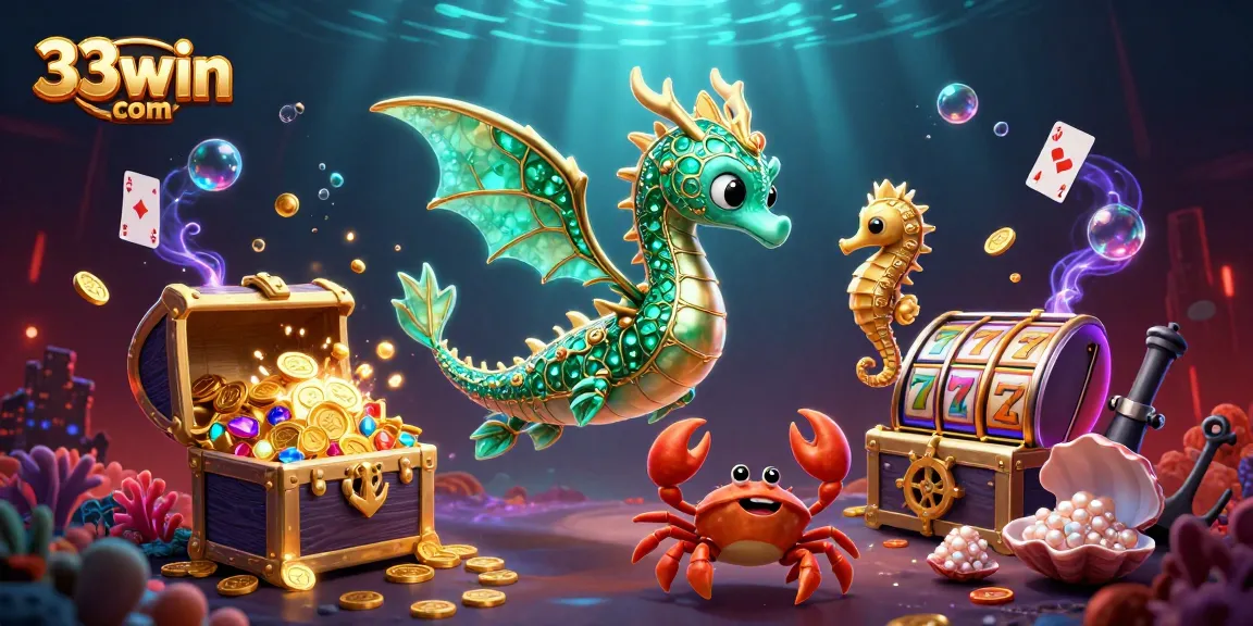 Engage with exhilarating gameplay at 33win com featuring a treasure-filled underwater world.