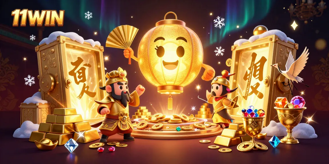 Enter the world of 11WIN, where a golden lantern spirit guides your winning adventures in casino gaming.