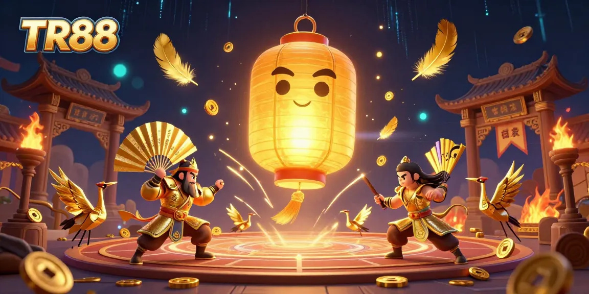 Experience thrilling games at TR88 with vibrant casino spirits and golden symbols.